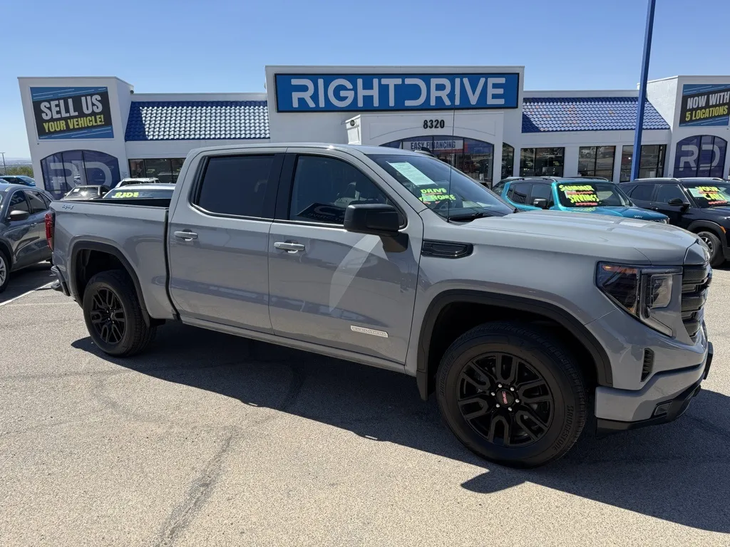 Gray 2024 GMC Sierra 1500 Elevation for sale in El Paso, TX