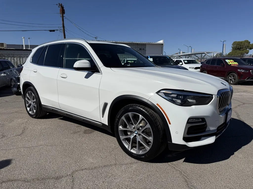 White 2021 BMW X5 sDrive40i for sale in El Paso, TX