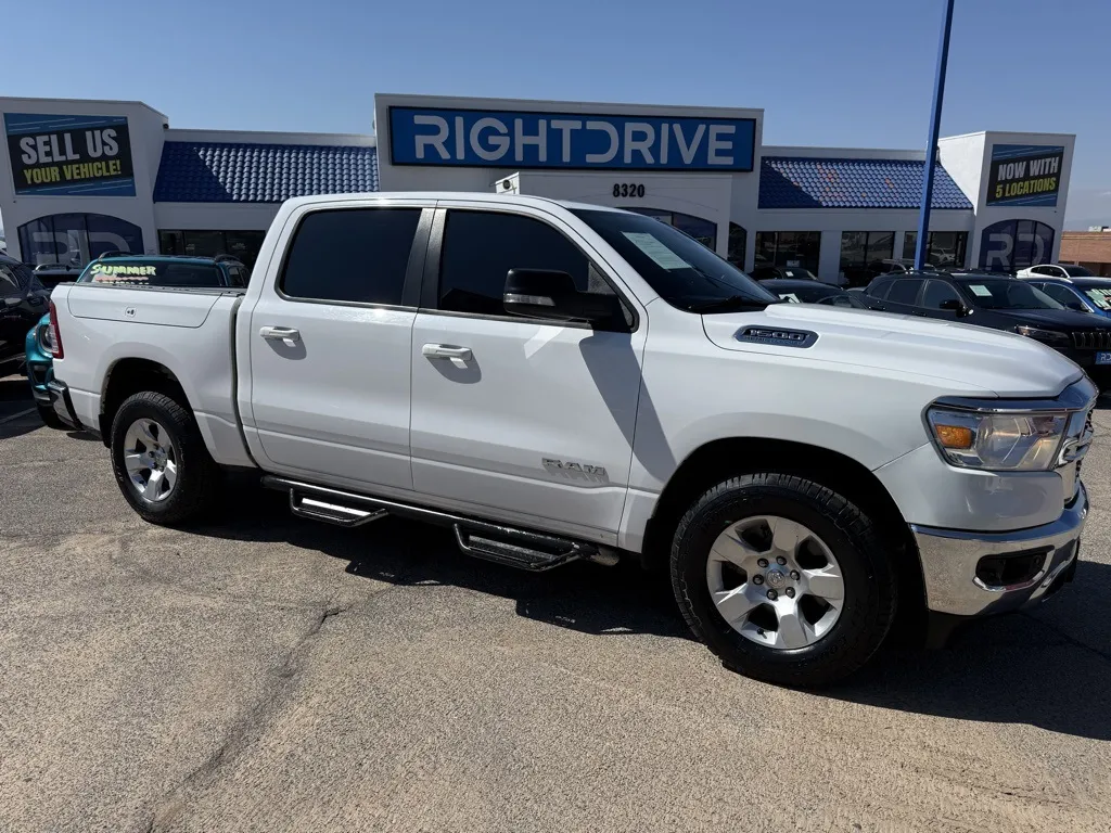 White 2022 Ram 1500 Big Horn/Lone Star for sale in El Paso, TX