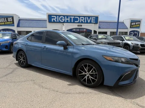 Blue 2023 Toyota Camry SE for sale in El Paso, TX