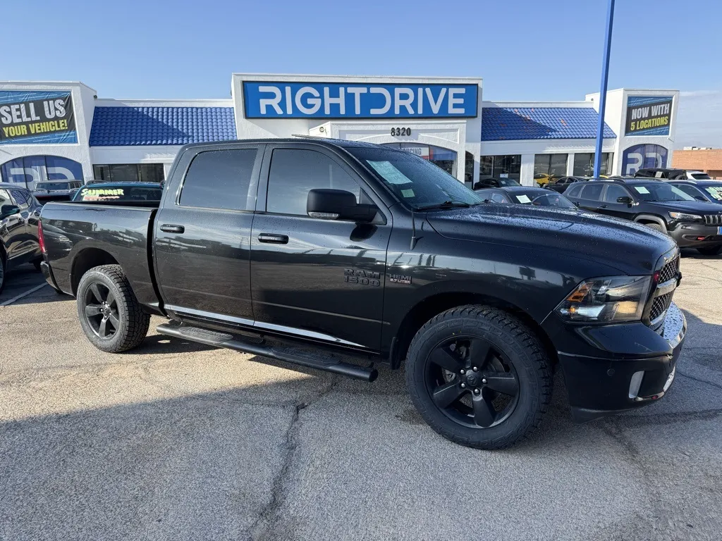 Black 2018 Ram 1500 Big Horn for sale in El Paso, TX