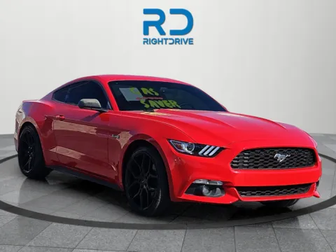 Red 2017 Ford Mustang EcoBoost for sale in El Paso, TX