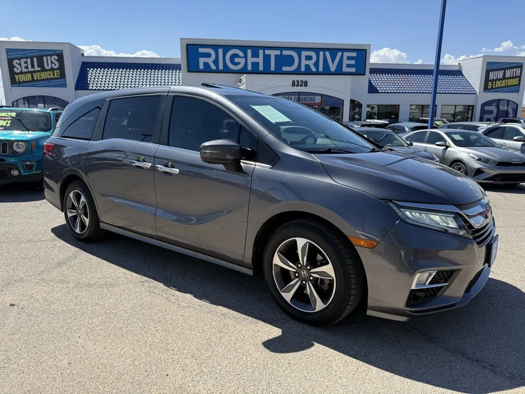 Gray 2019 Honda Odyssey Touring for sale in El Paso, TX