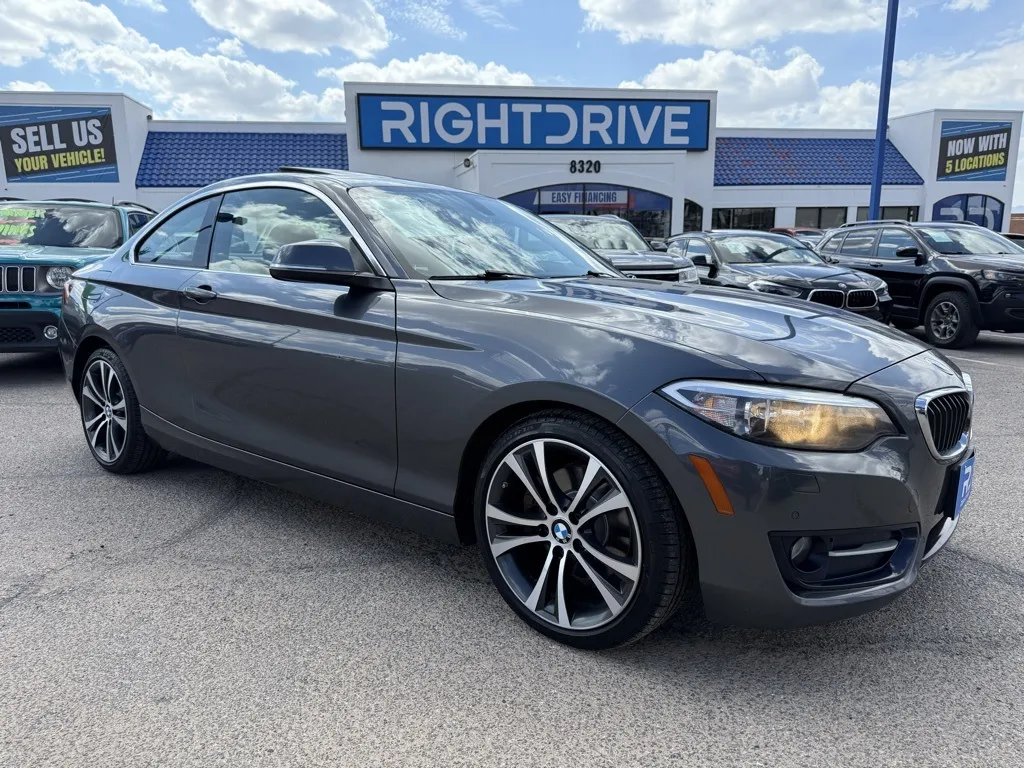Gray 2017 BMW 2 Series 230i xDrive for sale in El Paso, TX