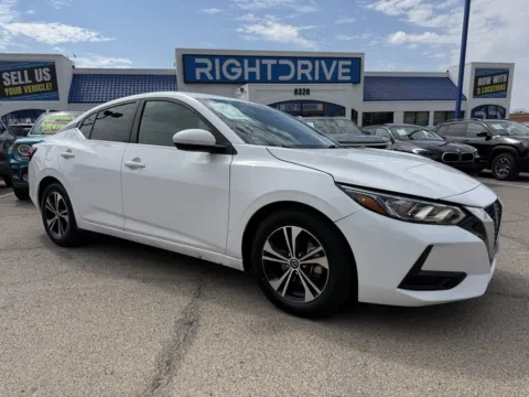 White 2023 Nissan Sentra SV for sale in El Paso, TX