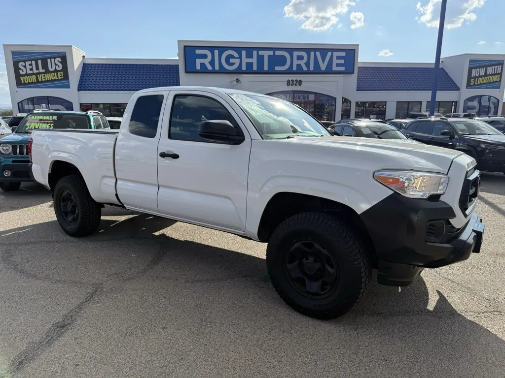 White 2021 Toyota Tacoma SR for sale in El Paso, TX