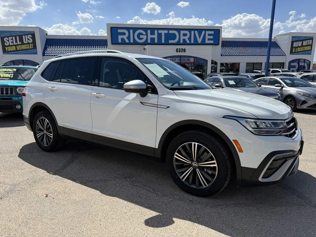 White 2024 Volkswagen Tiguan 2.0T Wolfsburg Edition for sale in El Paso, TX