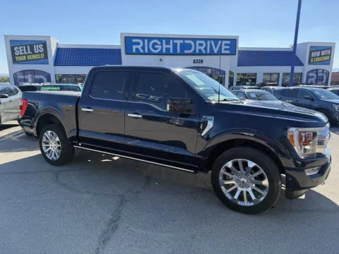 Blue 2022 Ford F-150 Limited for sale in El Paso, TX