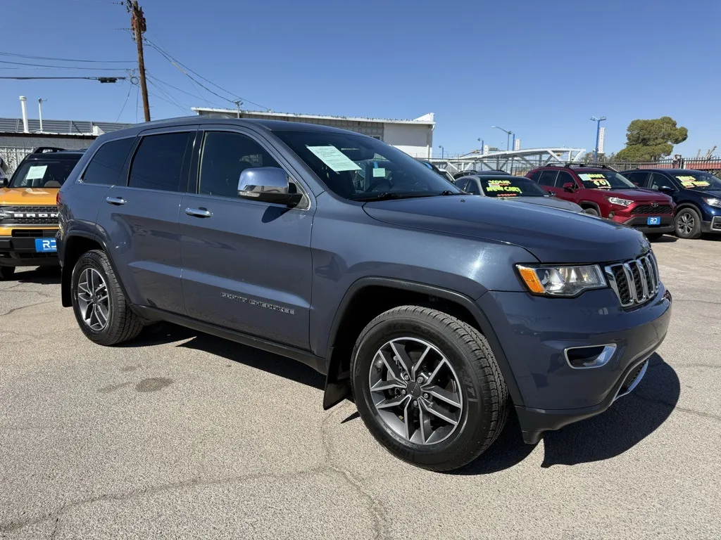 Blue 2020 Jeep Grand Cherokee Limited for sale in El Paso, TX