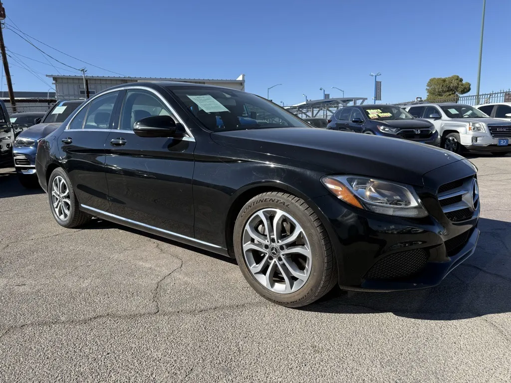 Black 2018 Mercedes-Benz C-Class C 300 for sale in El Paso, TX