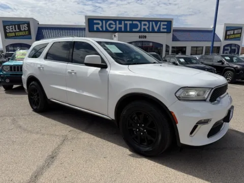 White 2021 Dodge Durango SXT Plus for sale in El Paso, TX