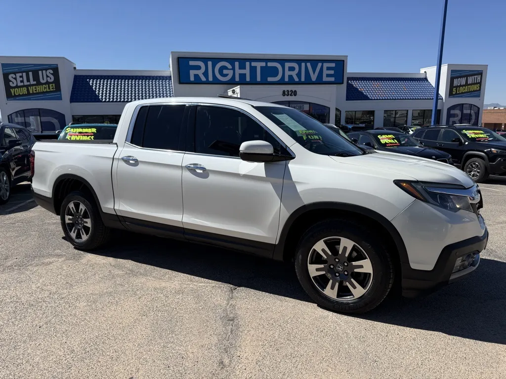 White 2018 Honda Ridgeline RTL-E for sale in El Paso, TX