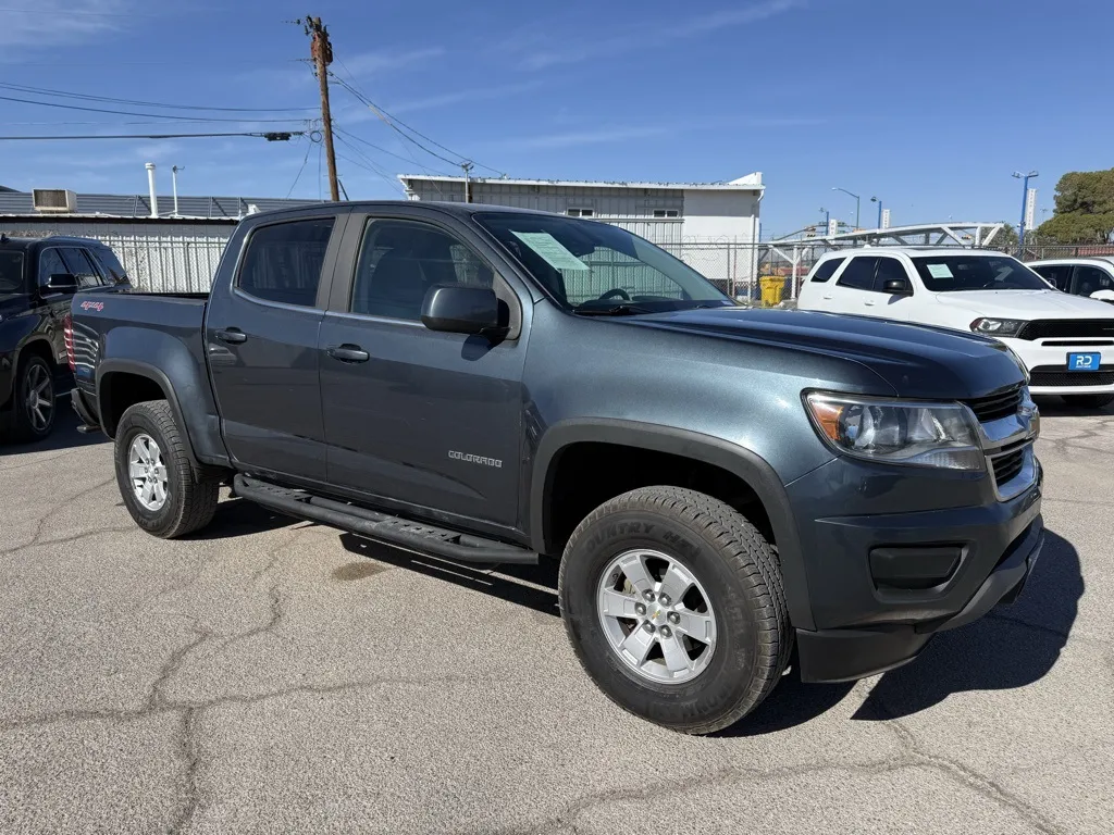 Gray 2019 Chevrolet Colorado Work Truck for sale in El Paso, TX