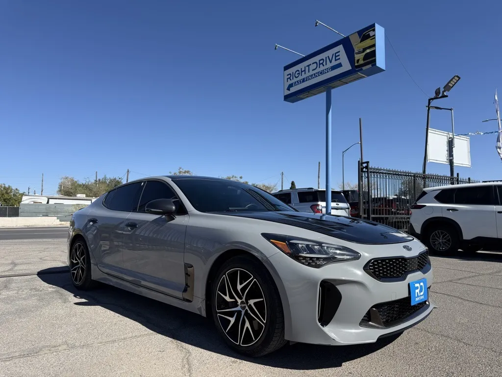 Silver 2023 Kia Stinger GT-Line for sale in El Paso, TX