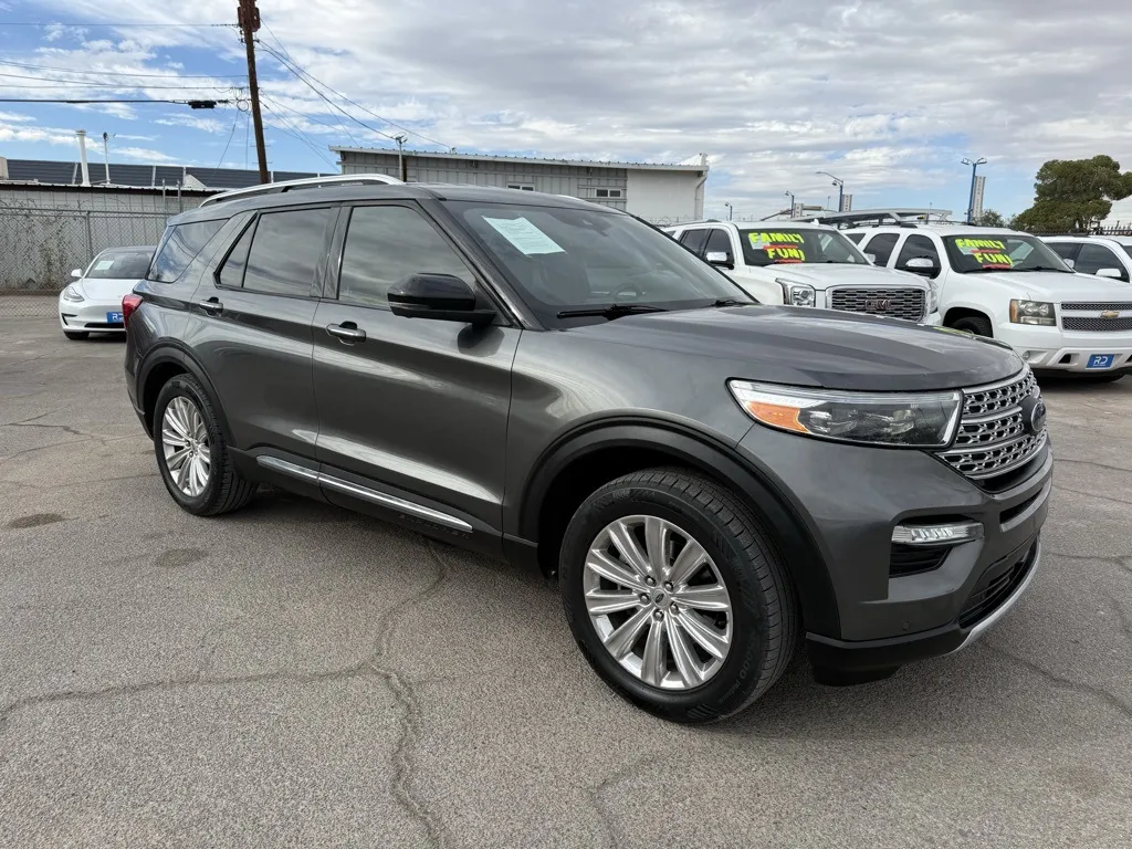 Gray 2020 Ford Explorer Limited for sale in El Paso, TX
