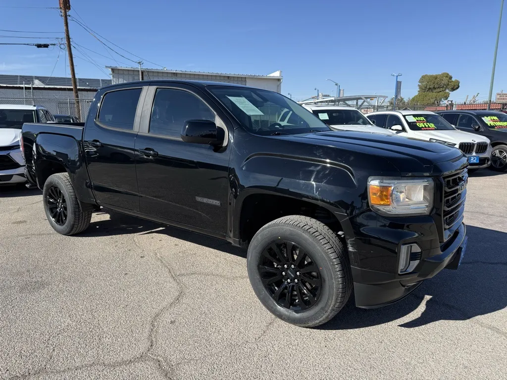 Black 2021 GMC Canyon Elevation for sale in El Paso, TX