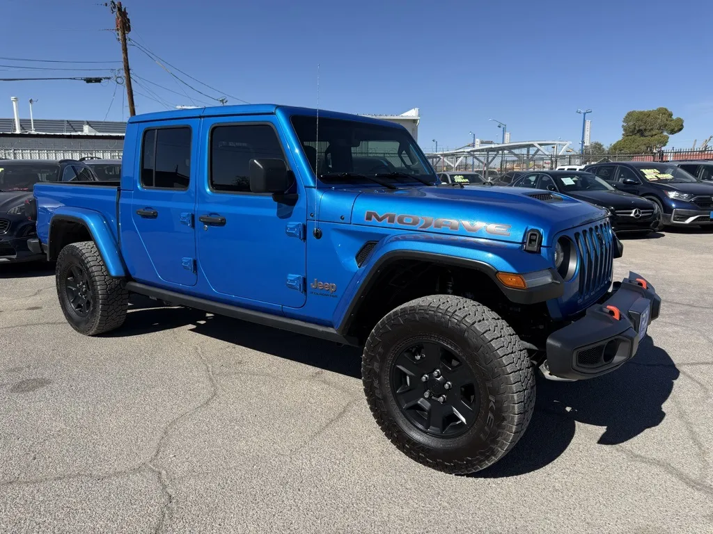 Blue 2023 Jeep Gladiator Mojave for sale in El Paso, TX