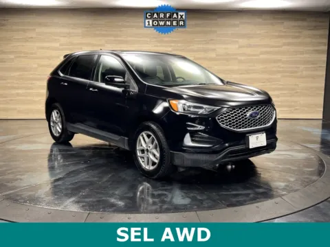 Black 2023 Ford Edge SEL for sale in Salt Lake City, UT