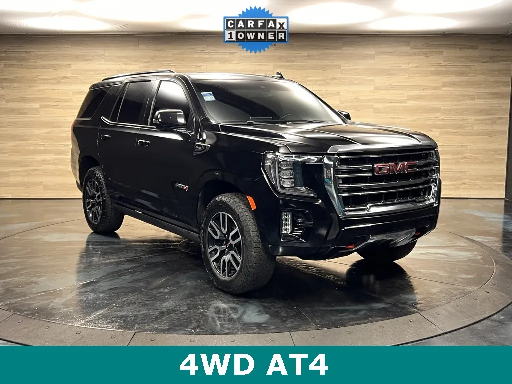 Black 2022 GMC Yukon AT4 for sale in Salt Lake City, UT