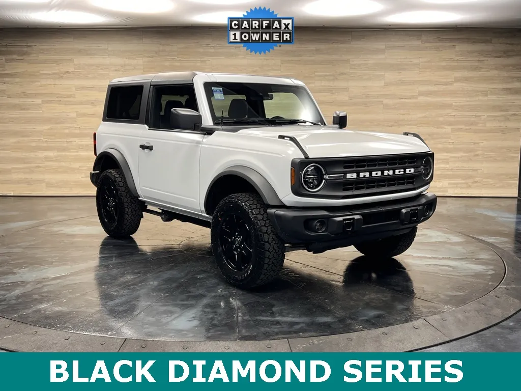 White 2024 Ford Bronco Black Diamond for sale in Salt Lake City, UT
