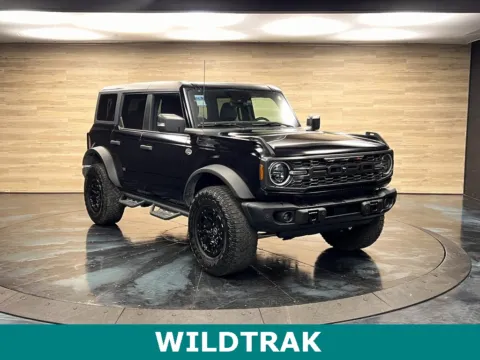 Black 2023 Ford Bronco Wildtrak for sale in Salt Lake City, UT