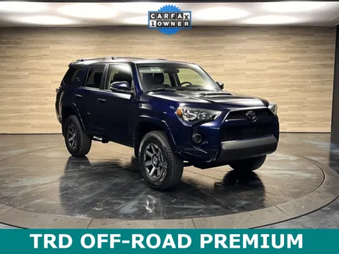 Blue 2022 Toyota 4Runner TRD Off-Road Premium for sale in Salt Lake City, UT