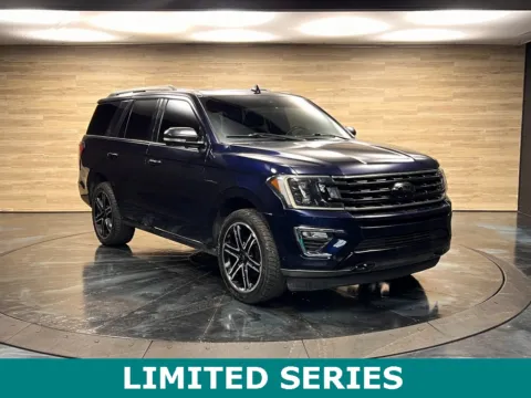 Blue 2021 Ford Expedition Limited for sale in Salt Lake City, UT