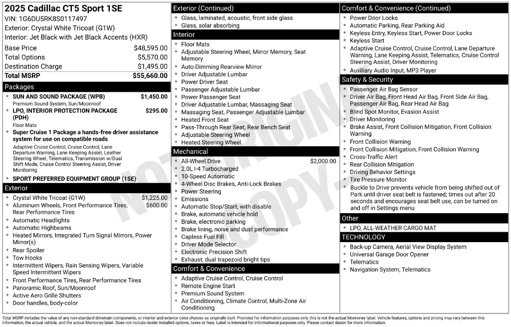 Cadillac CT5 photo 12