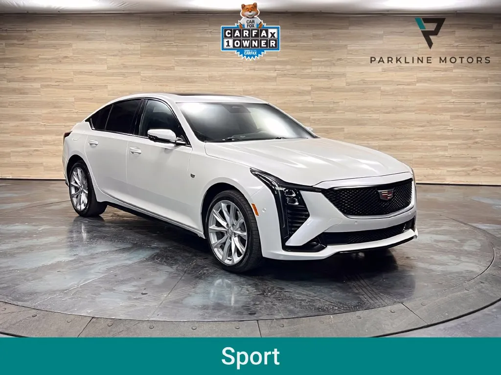 White 2025 Cadillac CT5 Sport for sale in Salt Lake City, UT