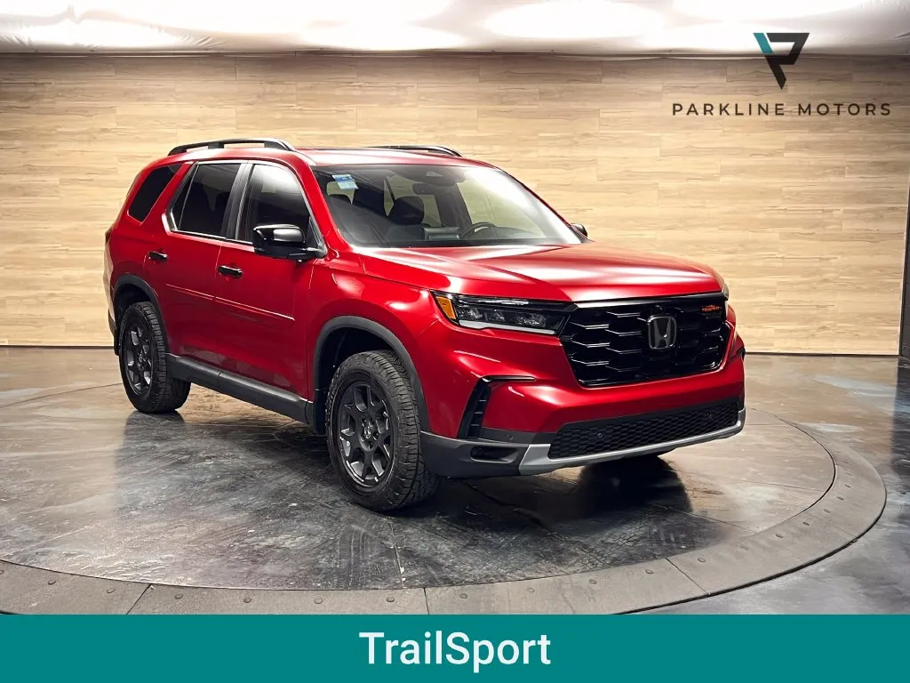 Red 2025 Honda Pilot TrailSport for sale in Salt Lake City, UT
