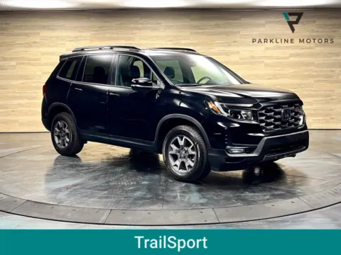 Black 2022 Honda Passport TrailSport for sale in Salt Lake City, UT