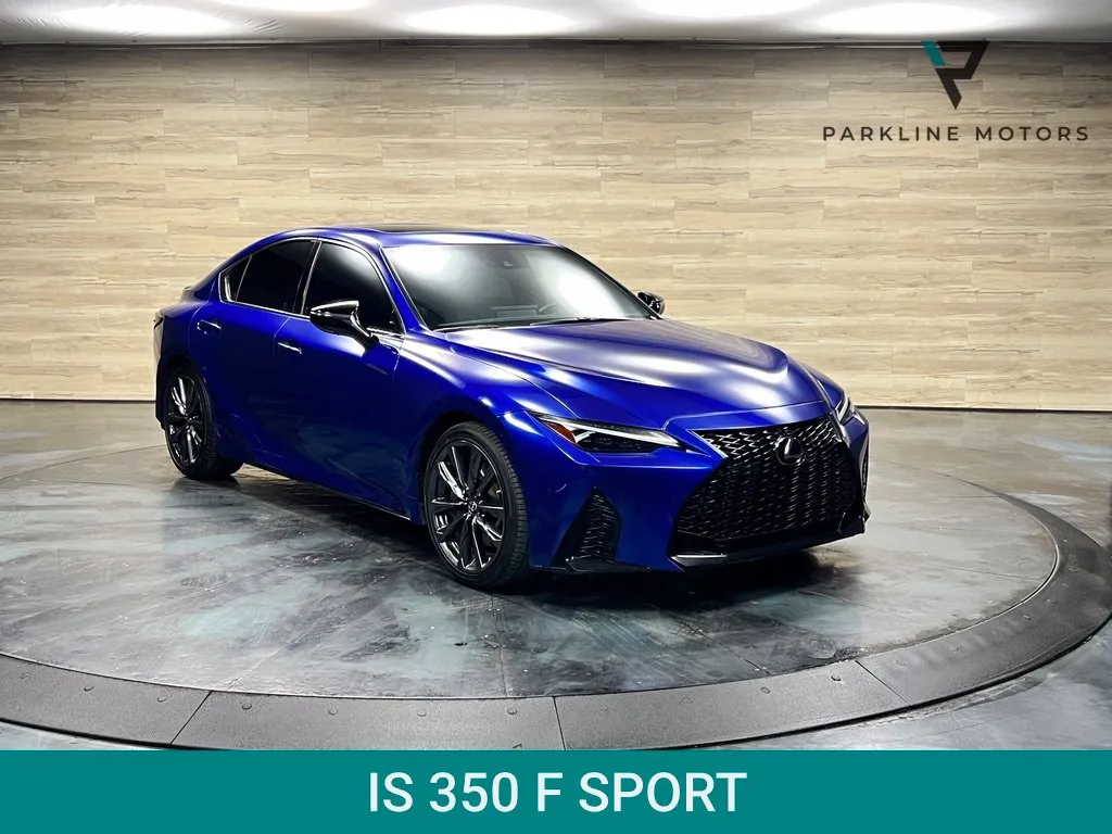 Blue 2021 Lexus IS 350 F SPORT for sale in Salt Lake City, UT