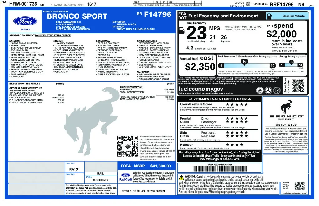 Ford Bronco Sport photo 12