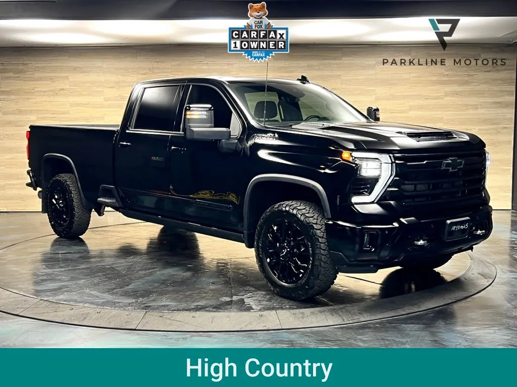 Black 2025 Chevrolet Silverado 2500 HD High Country for sale in Salt Lake City, UT