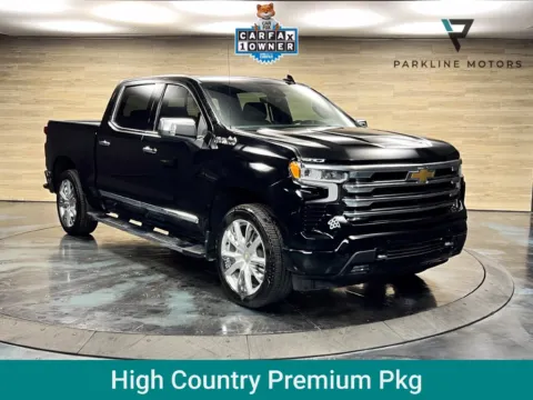 Black 2026 Chevrolet Silverado 1500 High Country for sale in Salt Lake City, UT