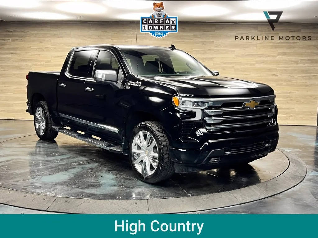 Black 2026 Chevrolet Silverado 1500 High Country for sale in Salt Lake City, UT