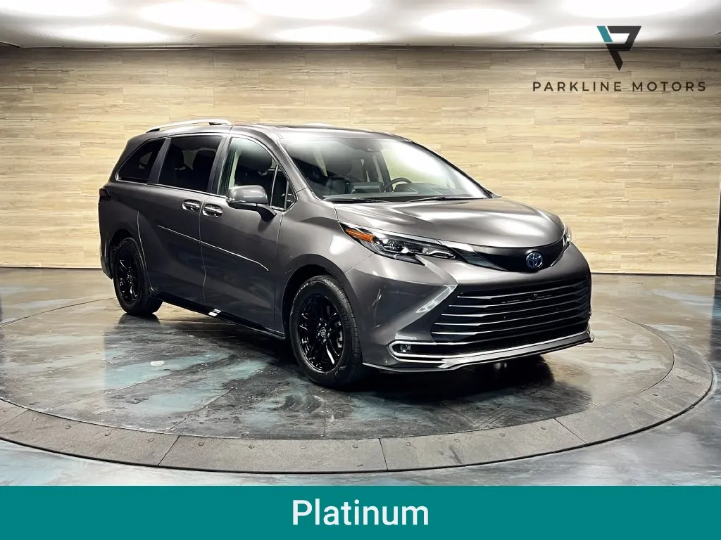Gray 2024 Toyota Sienna Platinum for sale in Salt Lake City, UT