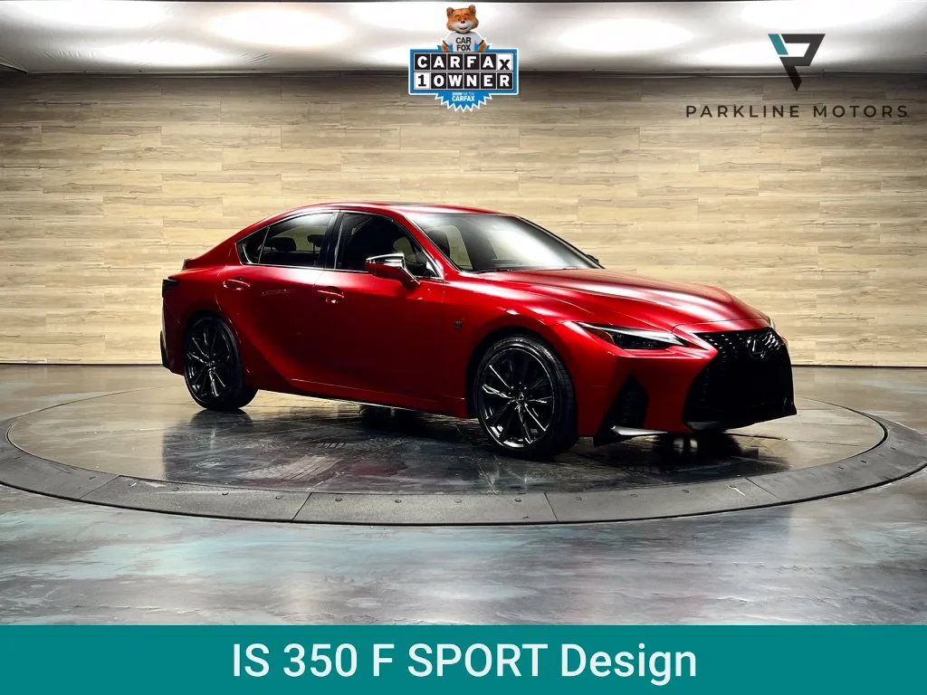 Red 2025 Lexus IS 350 F SPORT Design for sale in Salt Lake City, UT