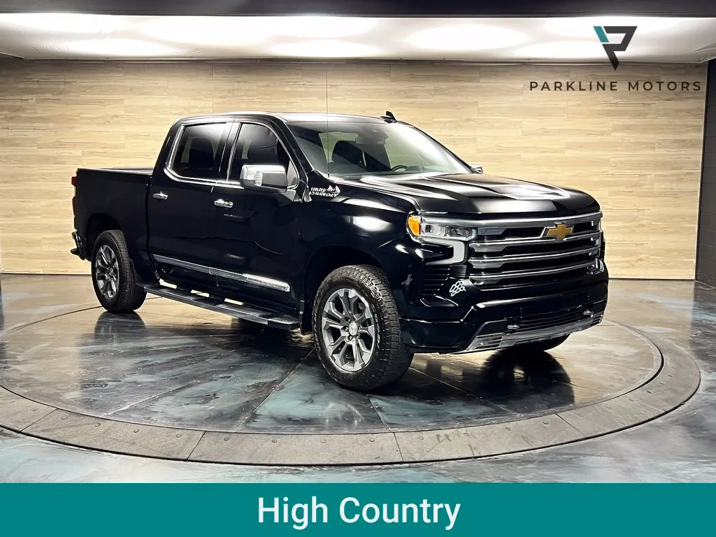 Black 2025 Chevrolet Silverado 1500 High Country for sale in Salt Lake City, UT