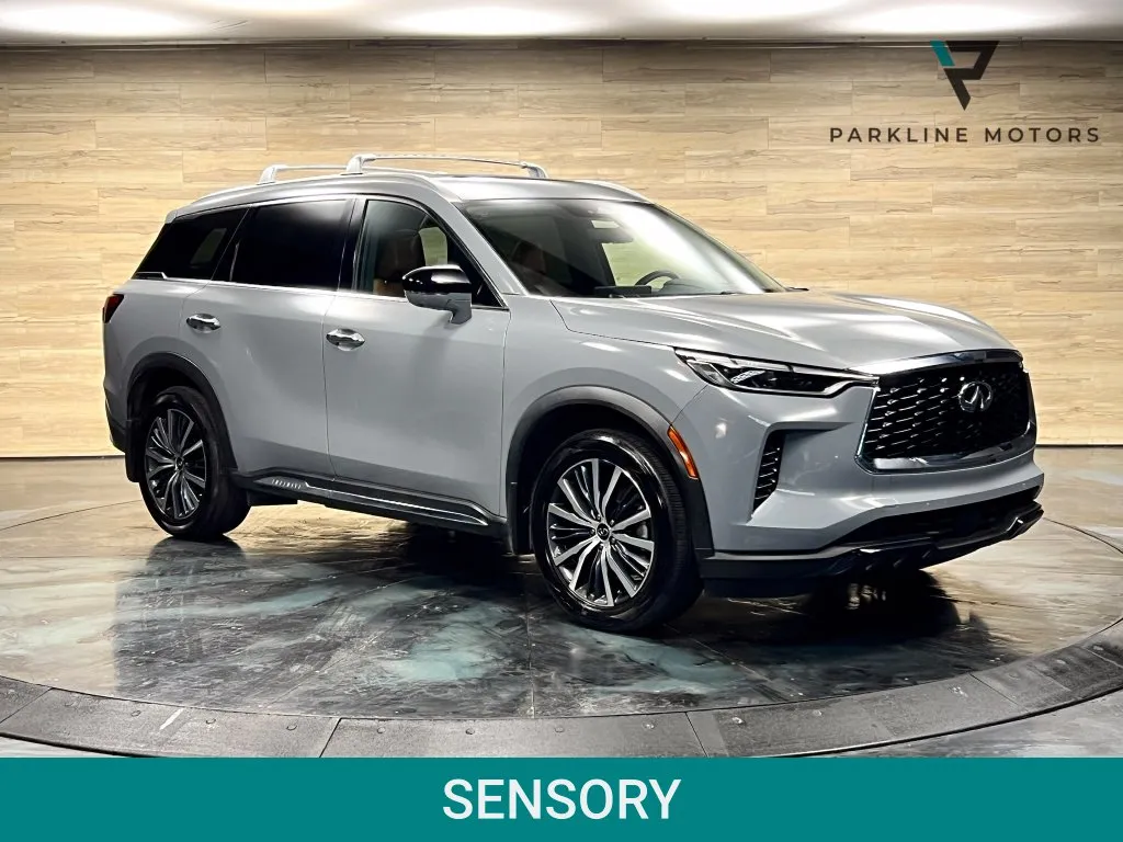 Gray 2025 INFINITI QX60 Sensory for sale in Salt Lake City, UT