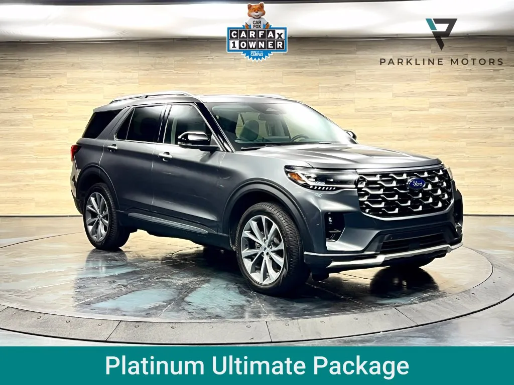 Gray 2025 Ford Explorer Platinum for sale in Salt Lake City, UT