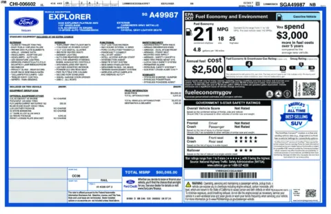 More photos of 2025 Ford Explorer Platinum at Parkline Motors, UT