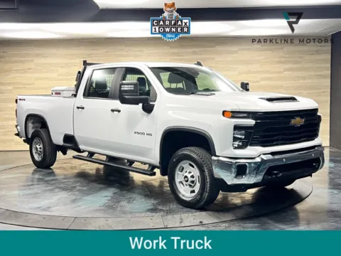 White 2025 Chevrolet Silverado 2500 HD Work Truck for sale in Salt Lake City, UT