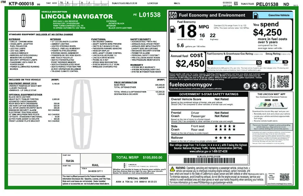Lincoln Navigator L photo 12