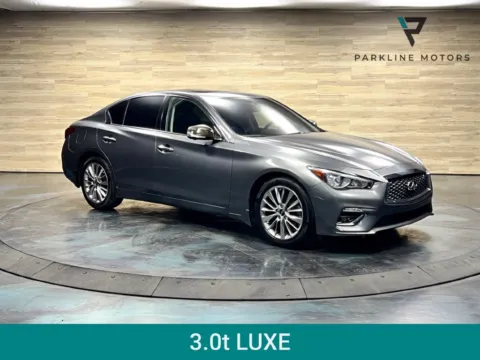 Gray 2022 INFINITI Q50 LUXE for sale in Salt Lake City, UT
