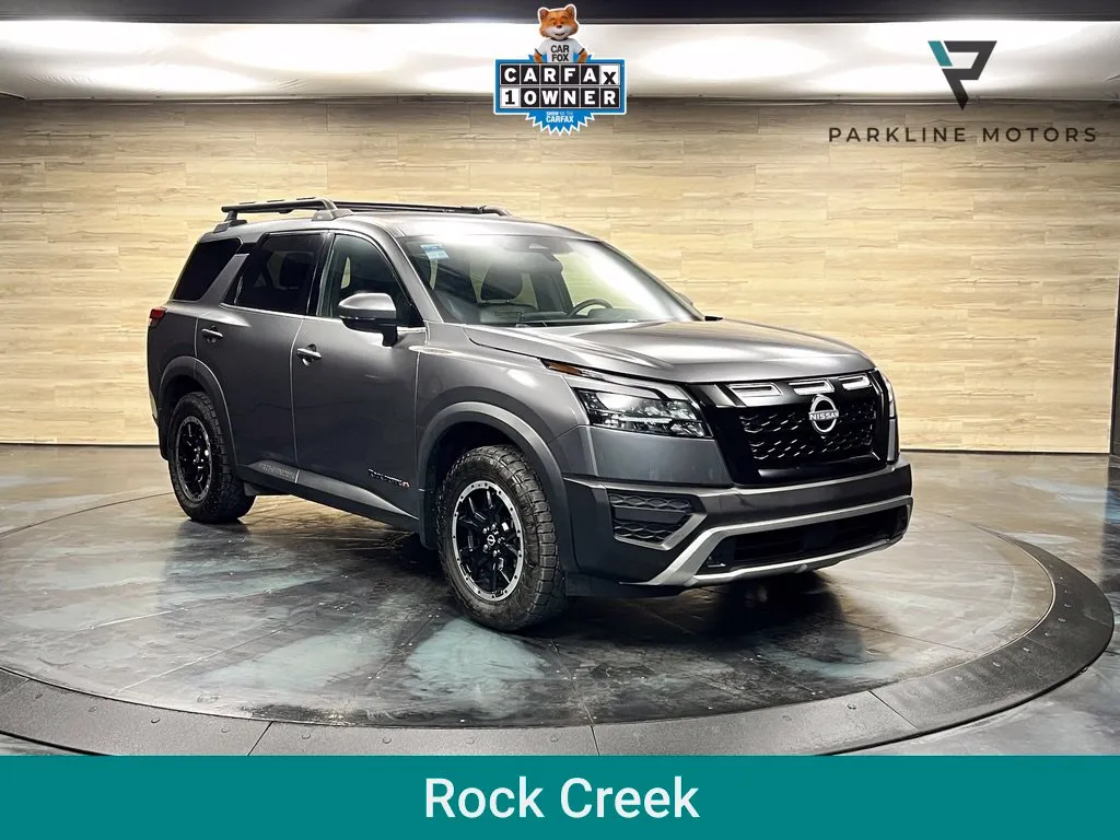 Gray 2024 Nissan Pathfinder Rock Creek for sale in Salt Lake City, UT