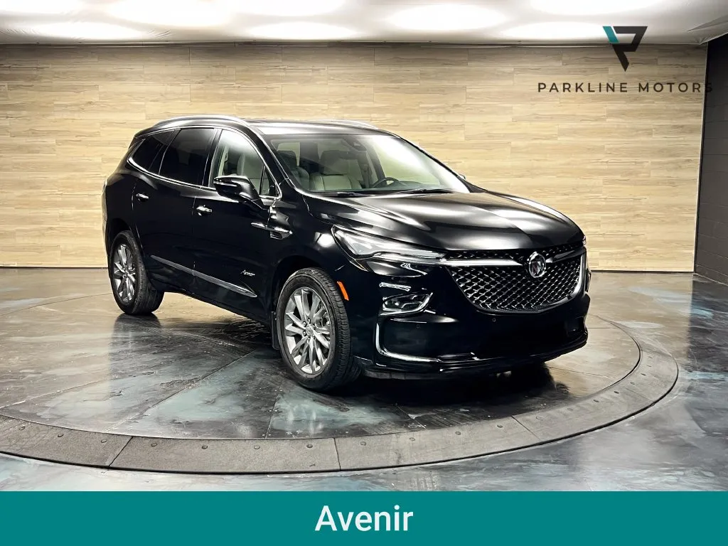 Black 2023 Buick Enclave Avenir for sale in Salt Lake City, UT