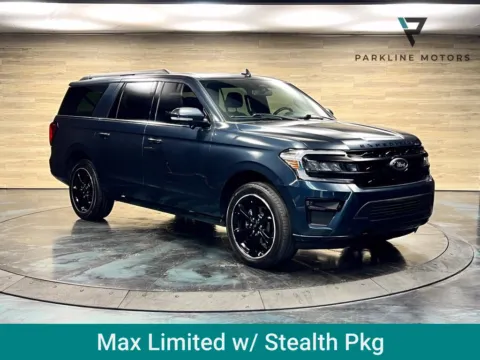 Blue 2022 Ford Expedition Max Limited for sale in Salt Lake City, UT