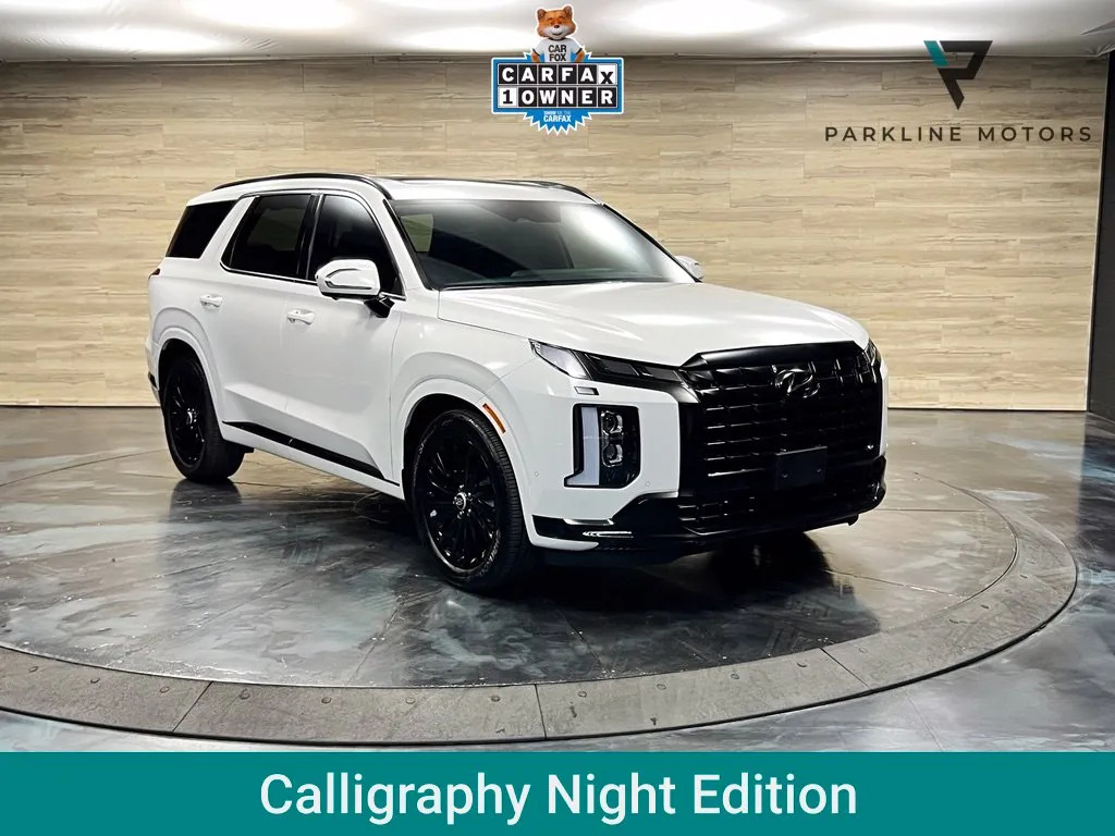 White 2025 Hyundai Palisade Calligraphy Night Edition for sale in Salt Lake City, UT