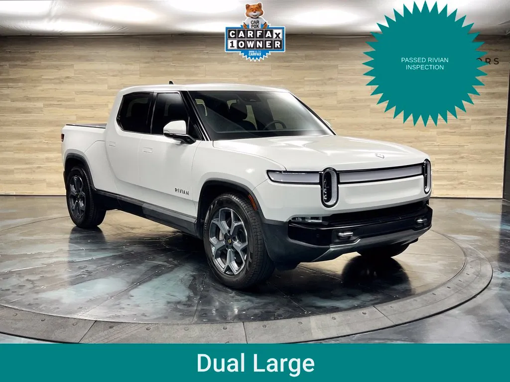 White 2024 Rivian R1T Adventure Dual Motor Large Pack for sale in Salt Lake City, UT